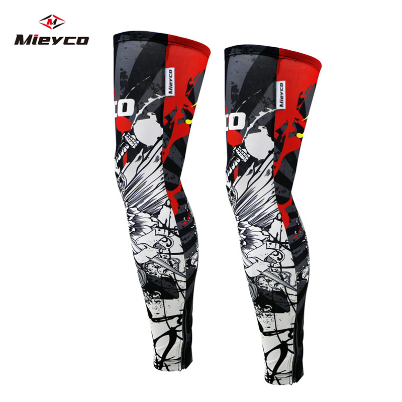 Knee Sleeve Pair - Penghangat Kaki Bersepeda Reflektif Pria Wanita,