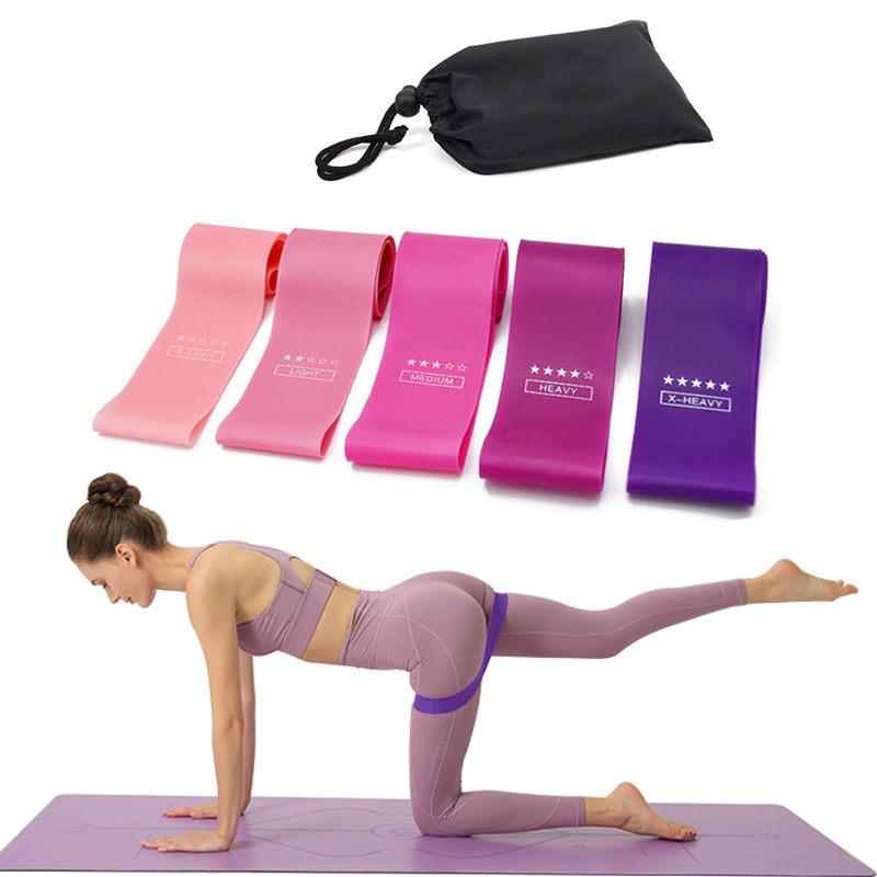 Crossfit Ga - Band Resistensi Elastis Latihan Yoga Gym