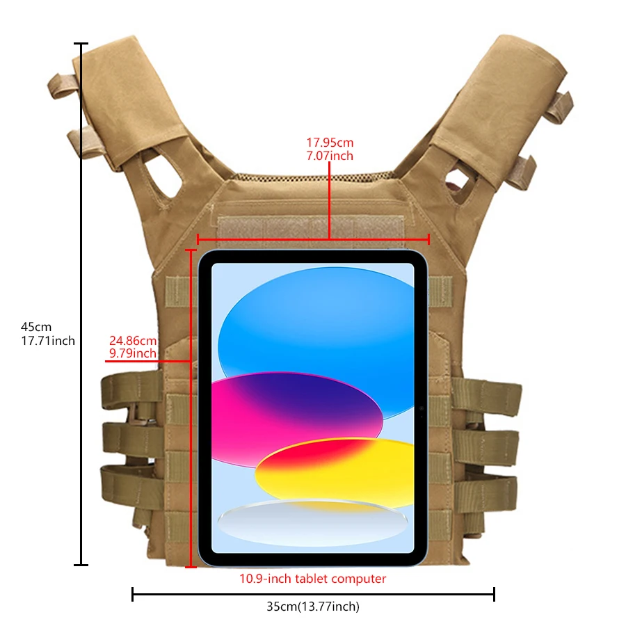 Rompi Taktis MOLLE JPC Body Ar - Crossfit Weight Vest ulasan dan harga