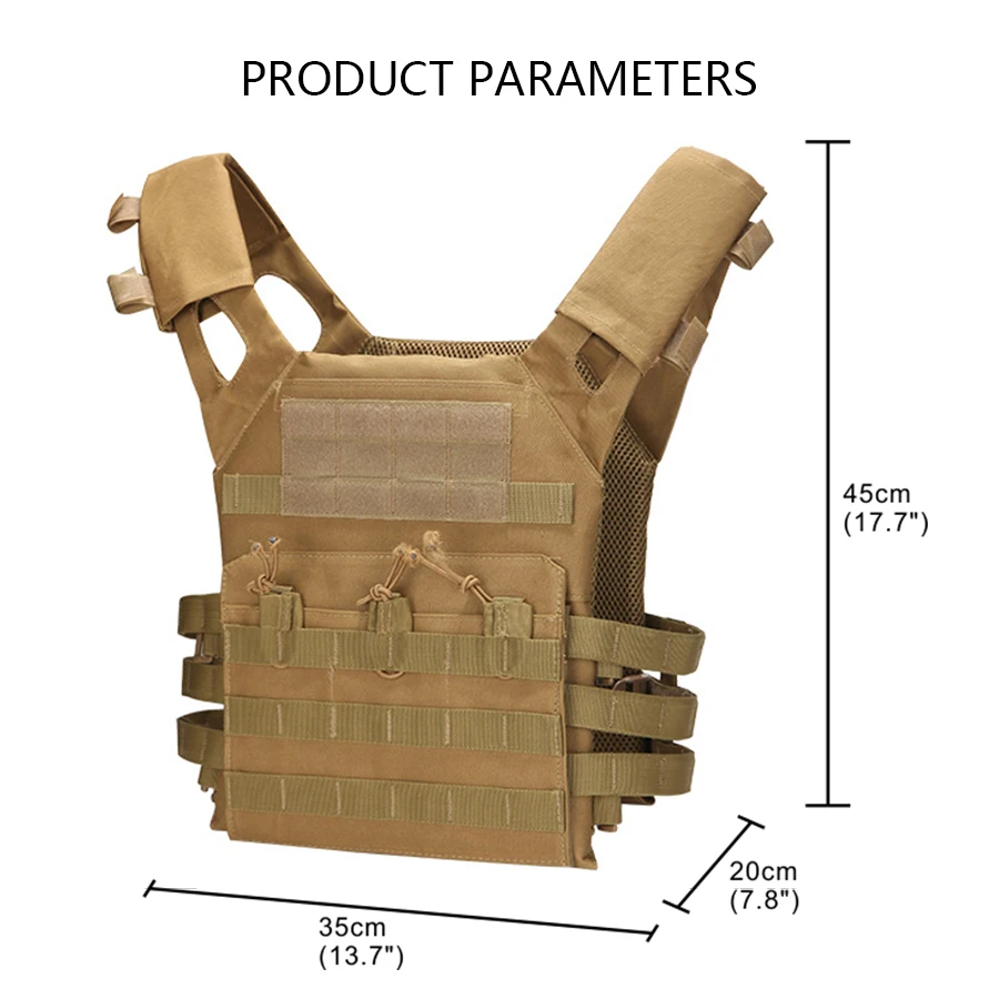 Rompi Taktis MOLLE JPC Body Ar - Crossfit Weight Vest ulasan dan harga