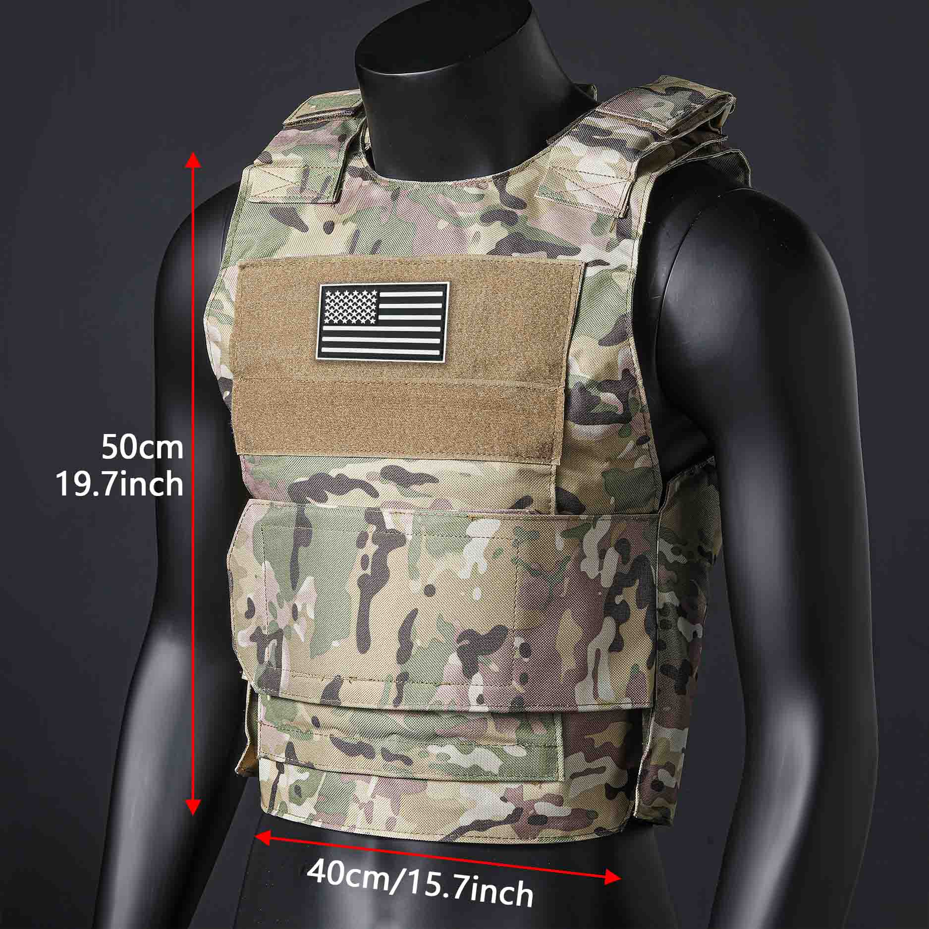 (Hadiah Bendera Amerika) Rompi - Crossfit Weight Vest ulasan dan harga