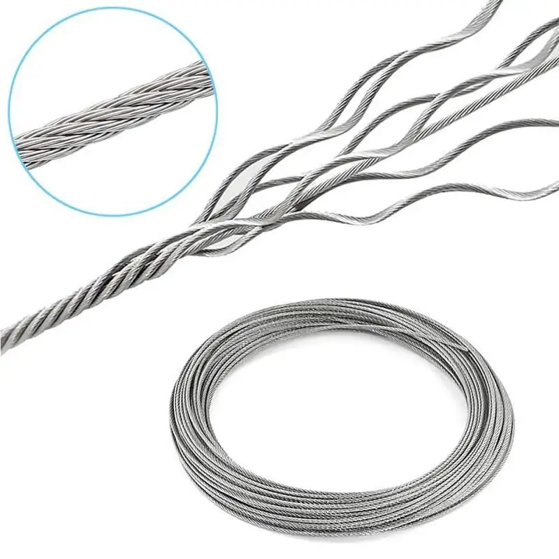 Kabel Kawat Baja Tahan Karat 7 - Crossfit Lifting ulasan dan harga