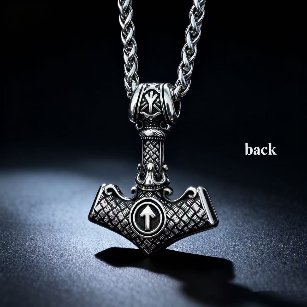 HNSP 316L Kalung Liontin Mjoln - Battle Rope Anchor ulasan dan harga
