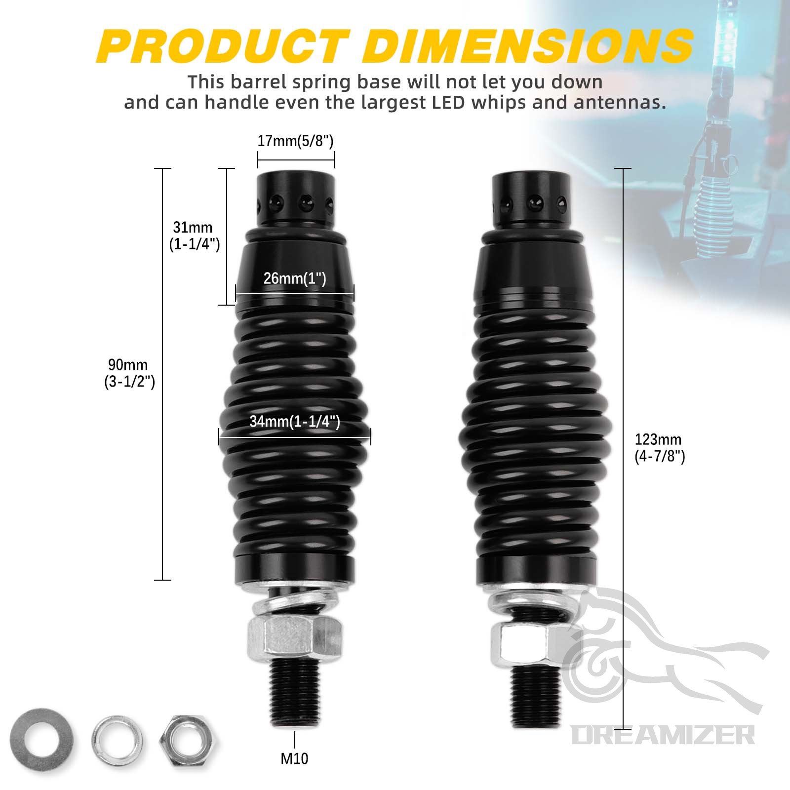 1 Pasang Lampu Cambuk UTV Alas - Crossfit Lifting ulasan dan harga